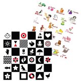 Iq sklopiva podloga za igru od pene - kontrasti + azbuka (150x200x1cm) Cene