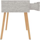  Noćni ormarić siva boja betona 40x40x56 cm konstruirano drvo | shoptok.hr