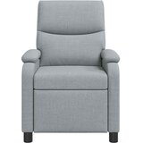  Fotelja s nagibom Svjetlosiva Tkanina | shoptok.hr
