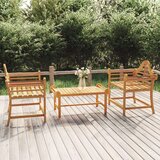  Vrtne stolice 2 kom 91 x 62 x 94 cm od masivne tikovine | shoptok.hr