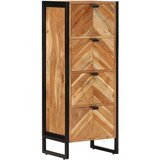  Kupaonski ormarić 40x30x100 cm masivno drvo bagrema i željezo | shoptok.hr