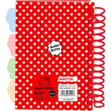 Hello Kitty Bilježnica A6 - tvrde korice, 80 listova | shoptok.hr
