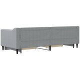  Dnevni krevet na razvlačenje svjetlosivi 80 x 200 cm od tkanine | shoptok.hr