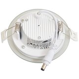 Mitea Lighting MPC6 6W 6500K stakleni ugradni okrugli LED panel | ePonuda.com