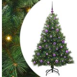 vidaXL Umjetno božićno drvce s stalakom Zelena 150 cm PE i PVC | shoptok.hr