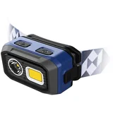 LED prigušiva punjiva čeona lampa sa senzorom LED/5V IPX4 400 lm 3xAAA/1000 mAh