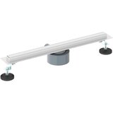  360° Odvod za tuširanje s tankim modelom Srebrno 50 cm | shoptok.hr