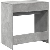  Toaletni stolić s ogledalom siva boja betona 73 x 46,5 x 120 cm | shoptok.hr
