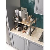 Hanah home kuhinjska polica malta atlantic pine black | ePonuda.com
