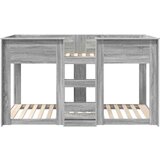  Postelja na vzkraj za otroke Siva Sonoma 75 x 190 cm, (5000137082) | Shoptok.si