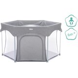 Fillikid otroško igralo/igralnica Atena Hexagon, 6-kotna, siva | Shoptok.si