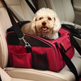 Freedog torba za auto sedište za pse i mačke, crvena, 44 x 29 x 34 cm Cene