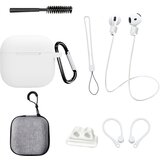 INF Osemdelni komplet belega ohišja za AirPods 4. generacije, (5000074668) | Shoptok.si