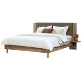 Bobochic Paris Zeleni bračni krevet s podnicom 160x200 cm Lior – | shoptok.hr