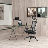 MID.YOU Pisarniški Stol Aspen Pro, Črna | Shoptok.si