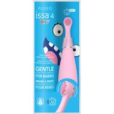 Foreo ISSA™ 4 Baby električna zobna ščetka za otroke od rojstva do 3 let Pearl Pink 1 kos | Shoptok.si