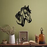 Wallity Zidna dekoracija Horse 2, 43x56cm, Crna Cene