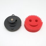 INF Držalo za gobico Smiley z magnetom in ročajem, ABS+goba Gray, (5000327482) Cene