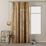 Restilo Rumena žametna zavesa AmeliaHome Velvety Simple, 245 x 140 cm | Shoptok.si