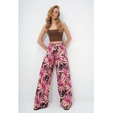 Trend Alacati Stili ženske pantalone Alc-X13782, široke nogavice, braon-roze | Eponuda.com