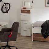 Mömax Komoda Young, Bela, Barva Hrasta | Shoptok.si