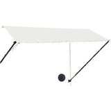  Zložljiva tenda z LED lučmi 300x150 cm krem, (20610488) | Shoptok.si