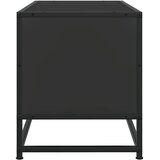 TV ormarić crni 100x34,5x40 cm Konstruirano drvo i metal | Eponuda.ba