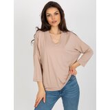 RELEVANCE Blouse-RV-BZ-8630.94-beige | Shoptok.si