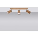 Stropna svetilka ZEKE 3 hrast, (21347718) | Shoptok.si