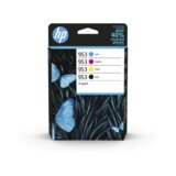 HP 953 4-pack Črna/Modra/Magenta/Rumena Originalne kartuše s črnilom 4 kom Standardni prinos Črna, Modra, Magenta, Rumena Cene