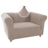 INF Retro Tufted Enosedežna Prevleka za Kavč - Protizdrsna Raztegljiva Zaščita Khaki, (5000326972) | Shoptok.si