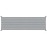 vidaXL Jedro za sunce Svijetlo siva i bijela. 6 x 2 m - Svijetlosiva i bijela 2 x 6 m | shoptok.hr