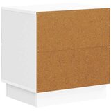  Nočna omarica s predalom Bela visok sijaj 43 x 34,5 x 44,5 cm, (5000209391) | Shoptok.si