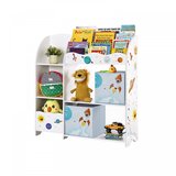 Songmics Organizator za igrače in knjige (GKR42WT), bel | Shoptok.si
