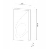  Zidna svetiljka KOMETA 1xE14/12W/230V gips/bela | Eponuda.com