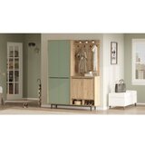 Hanah home Komplet predsoblja OS1-SY, 147.4x35.5x195.6 cm, Zeleni | Eponuda.ba