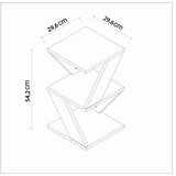 Hanah home albeni - travertine travertine side table | ePonuda.com