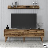 HANNAH HOME TV ormarić s policama Valensiya 140, 140 cm, Smeđa Cijene