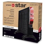 Eldom HM 1300 2000W konvektorska grijalica, crna | shoptok.hr