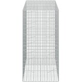  Gabion s žicom debljine 3,5 mm i mrežom 5x10 cm 150x100x200 cm | shoptok.hr
