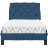  Krevet s madracem plavi 80x200 cm od tkanine | shoptok.hr