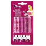 12-delni komplet rojstnodnevnih sveč Disney Princeske