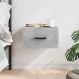 vidaXL Stenska nočna omarica betonsko siva 35x35x20 cm Cene