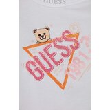 Guess Majica z dolgimi rokavi za dojenčka bela barva | Shoptok.si