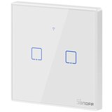 SONOFF pametno stensko stikalo wi-fi dvojno T0EU2C-TX Cene