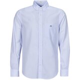 Gant REG POPLIN STRIPE SHIRT Plava Cijene