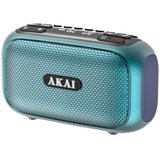 Akai prijenosni radio APR-700, FM, Bluetooth 5.3, MP3, LCD, RGB, punjiva baterija Slike