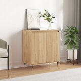 vidaXL Komoda sonoma hrast 60x35x70 cm inženirski les Cene