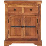 vidaXL Komoda od masivnog bagremovog drva 63 x 30 x 75 cm | shoptok.hr