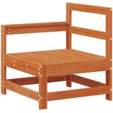  Set lounge namještaja za vrt 5 pcs Vosak Smeđa Masivna borovina - Vosak smeđa | shoptok.hr